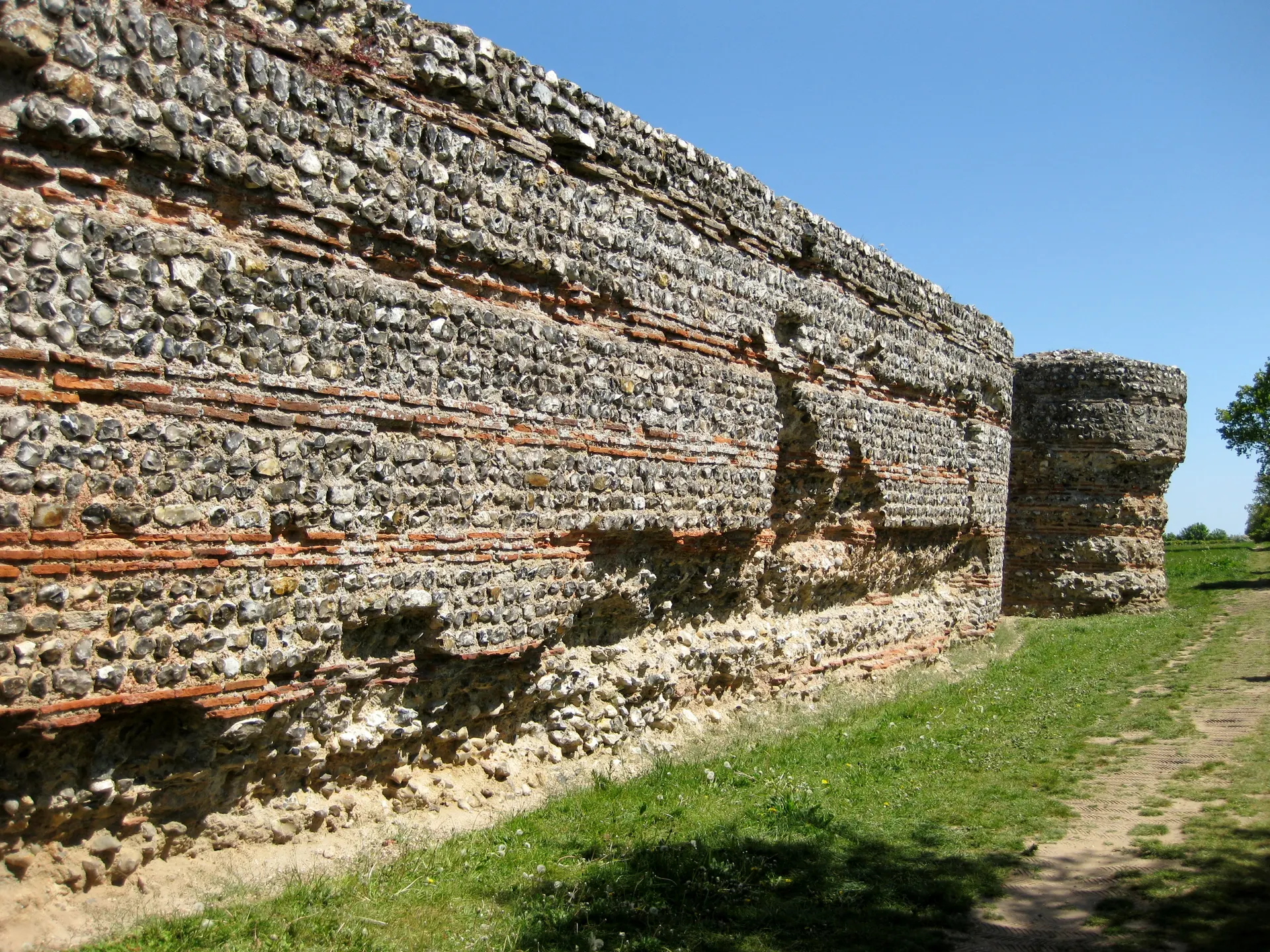 Burgh Castle Roman Fort