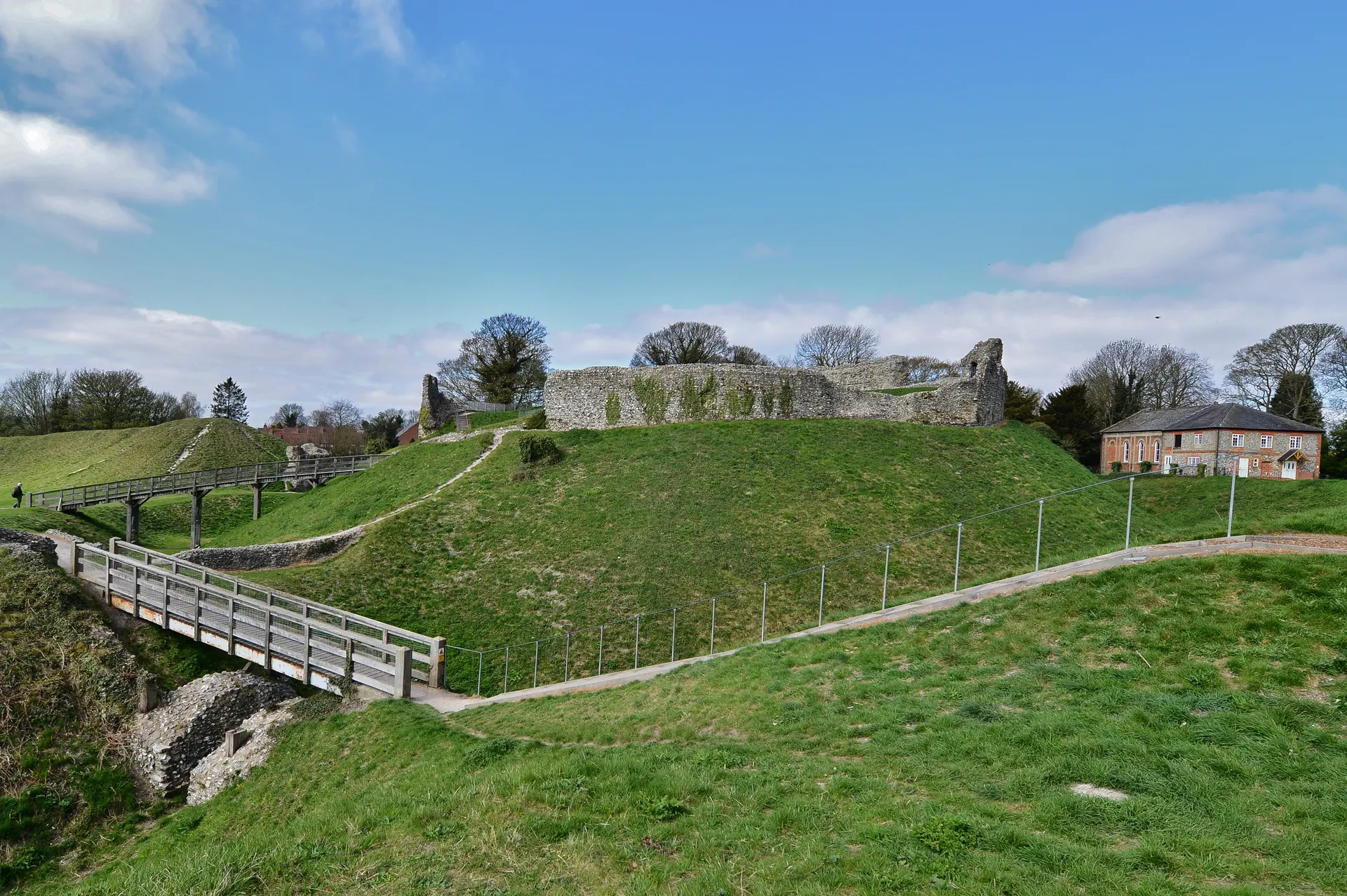 Castle Acre Castle and Bailey Gate