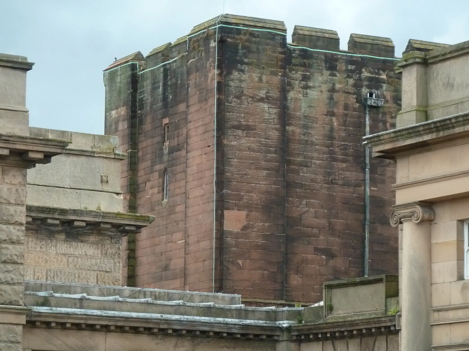 Chester Castle: Agricola Tower and Castle Walls
