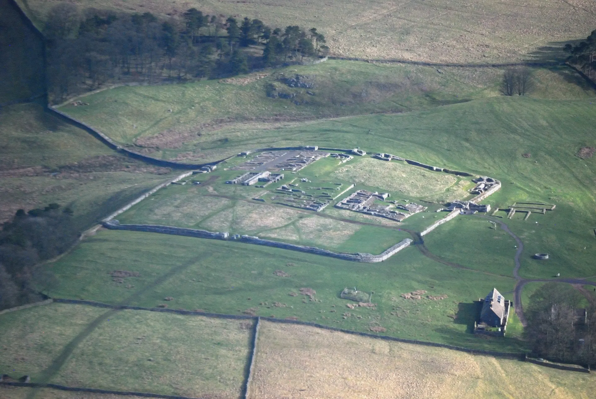 Hadrian's Wall and Housesteads Fort
