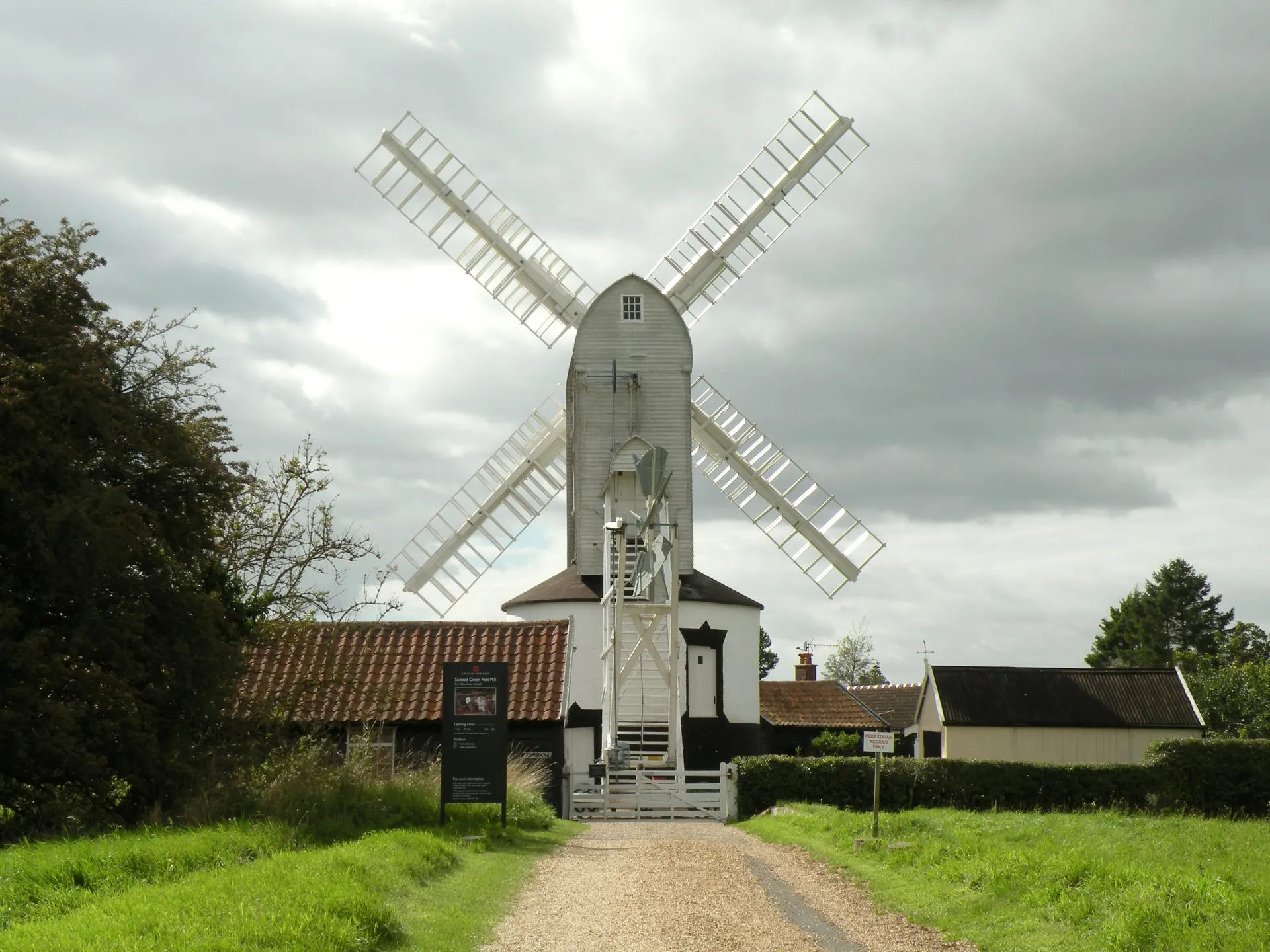 Saxtead Green Post Mill
