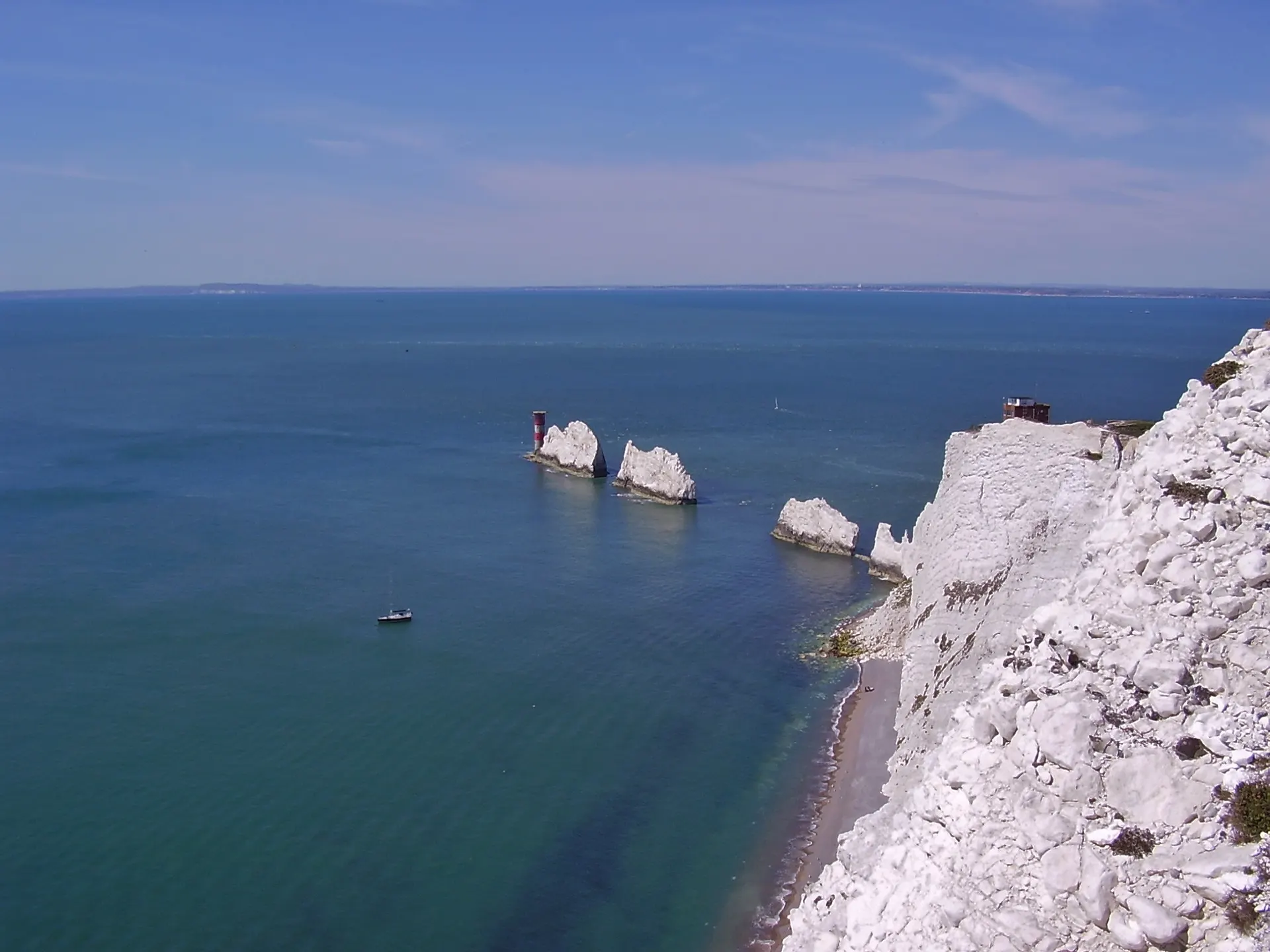 The Needles Headland and Tennyson Down