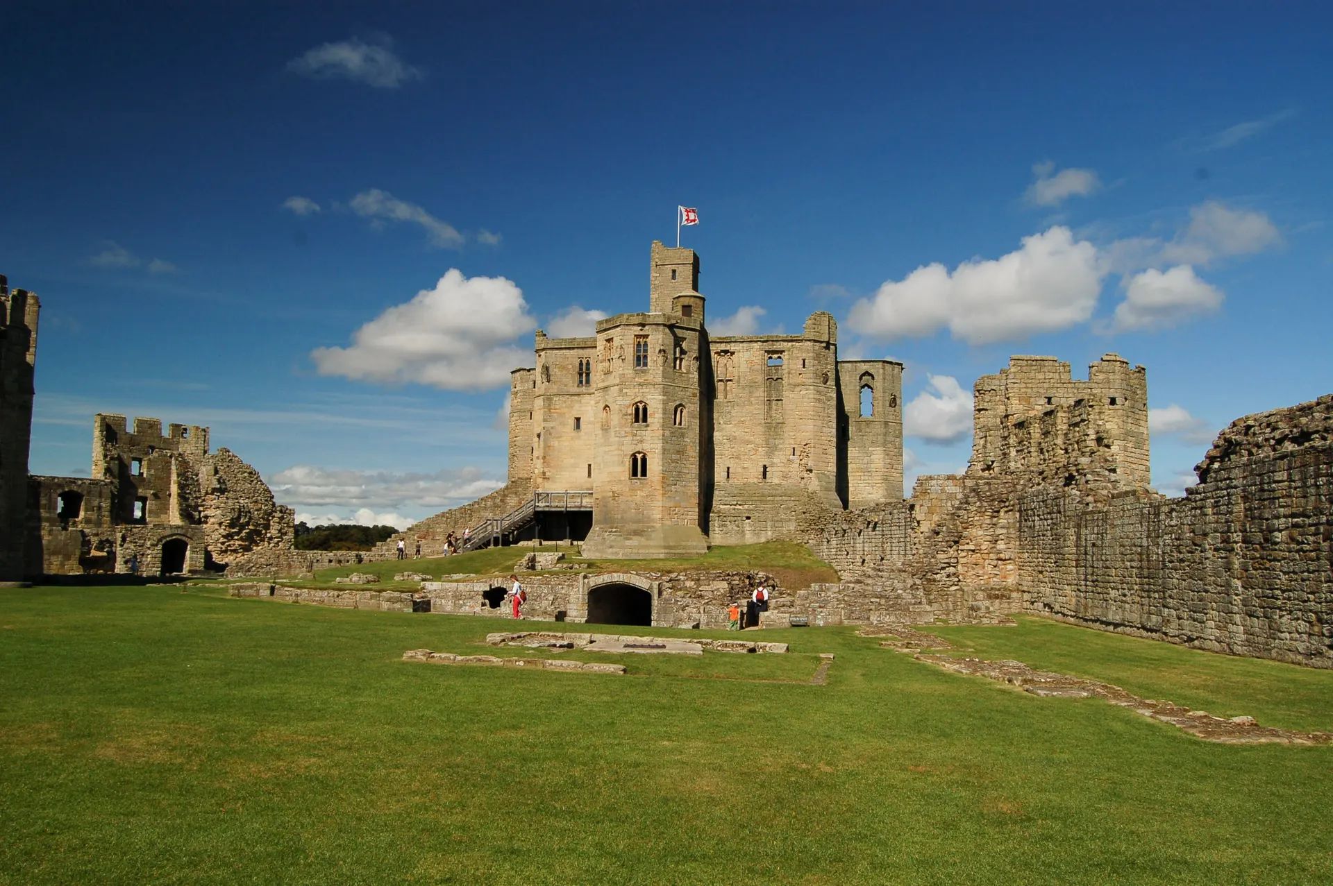 Warkworth Castle and Hermitage