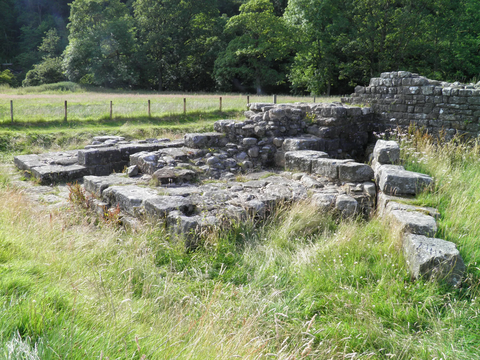 Willowford Wall, Turrets and Bridge - Hadrian's Wall