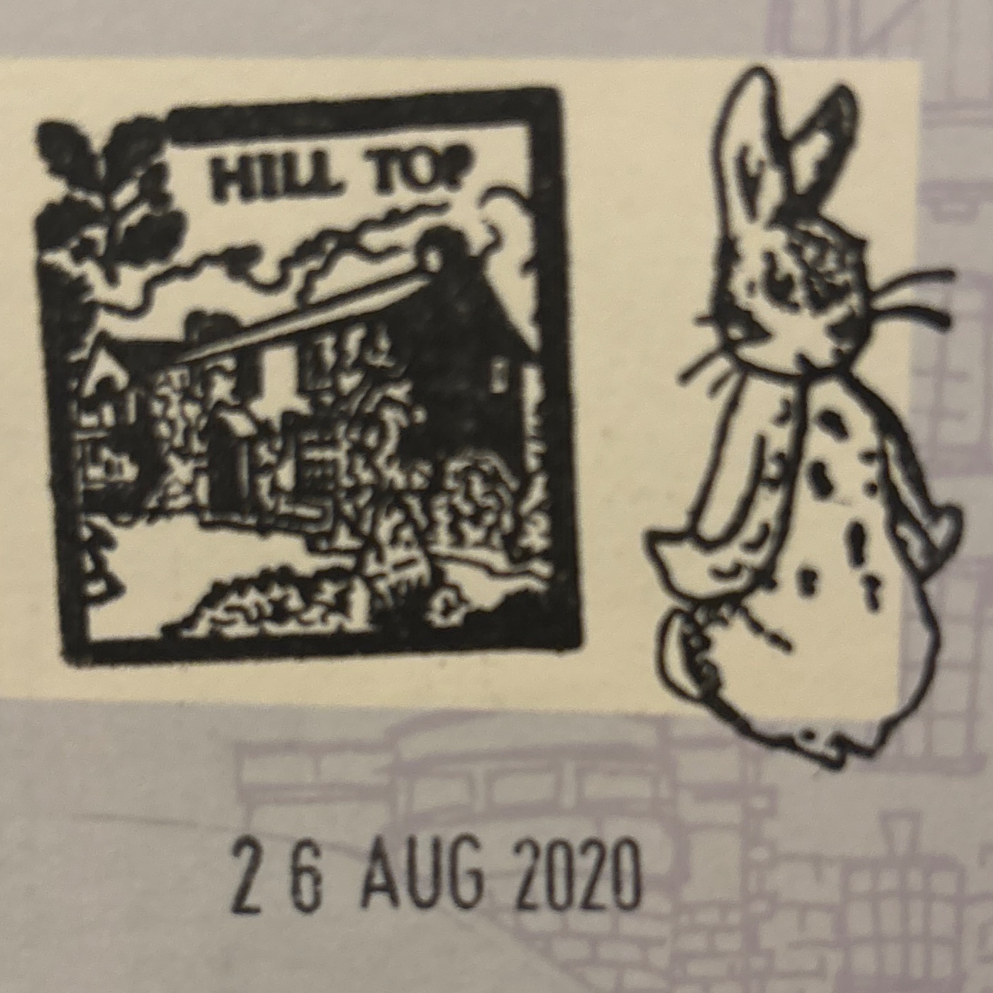 Official stamp shared by Jessica Breakell