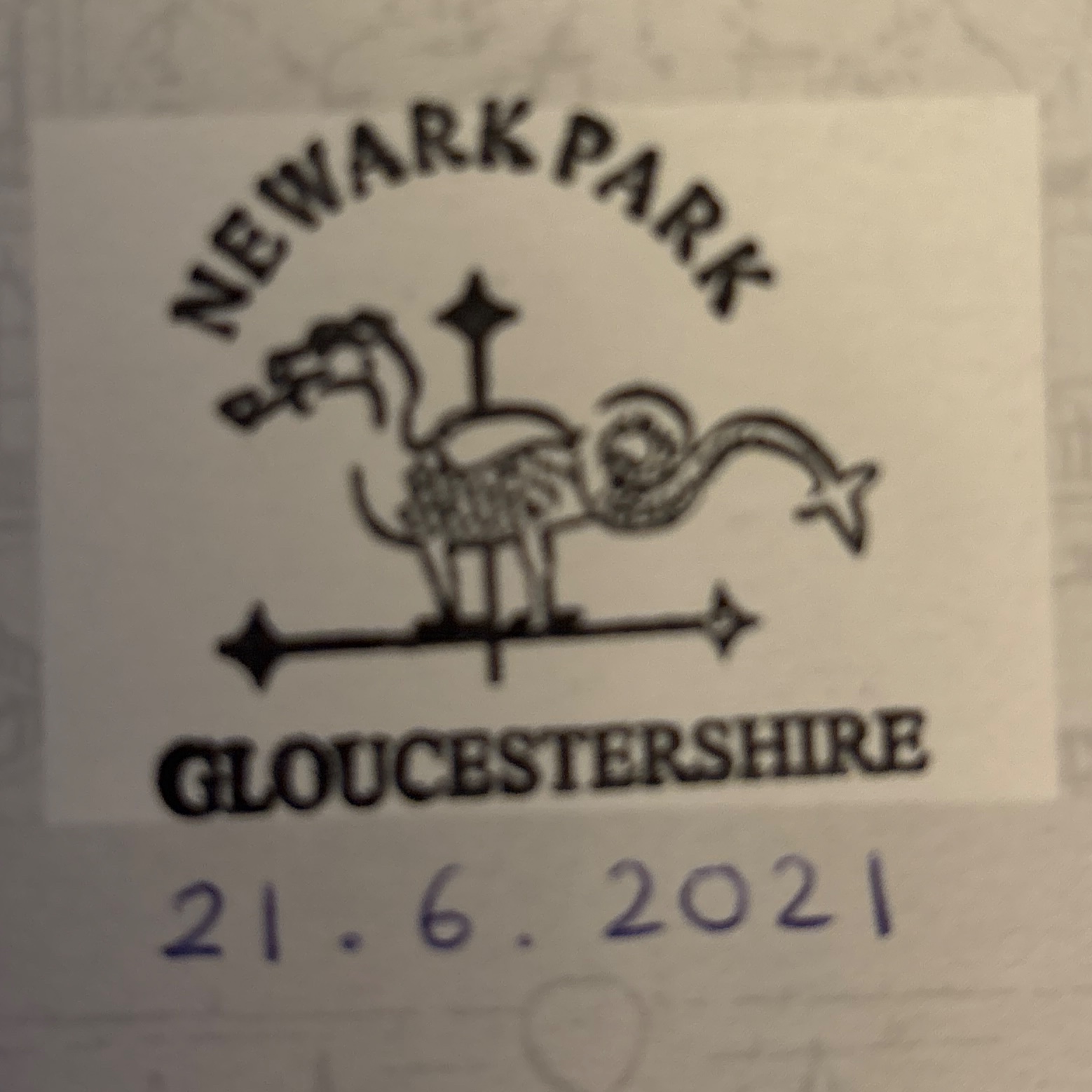 Official stamp shared by Jessica Breakell