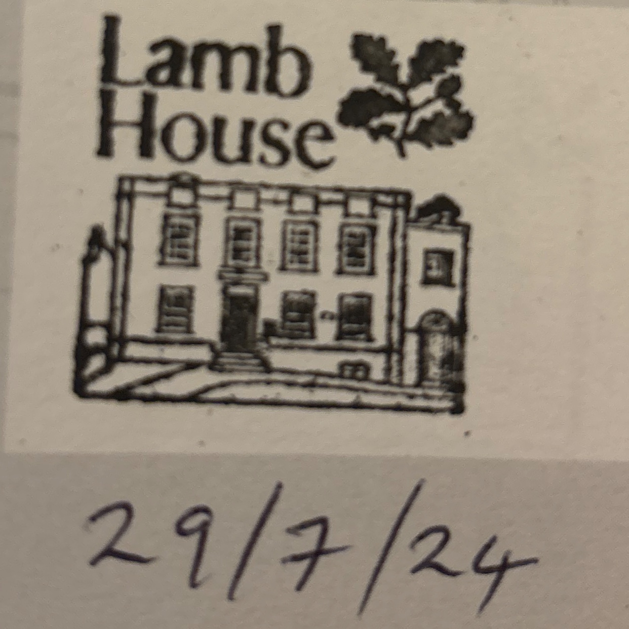 Official stamp shared by Jessica Breakell