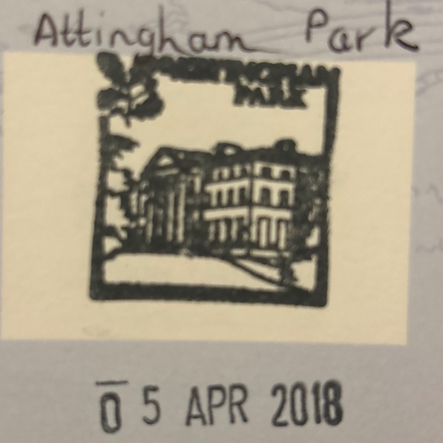 The stamp at Attingham Park