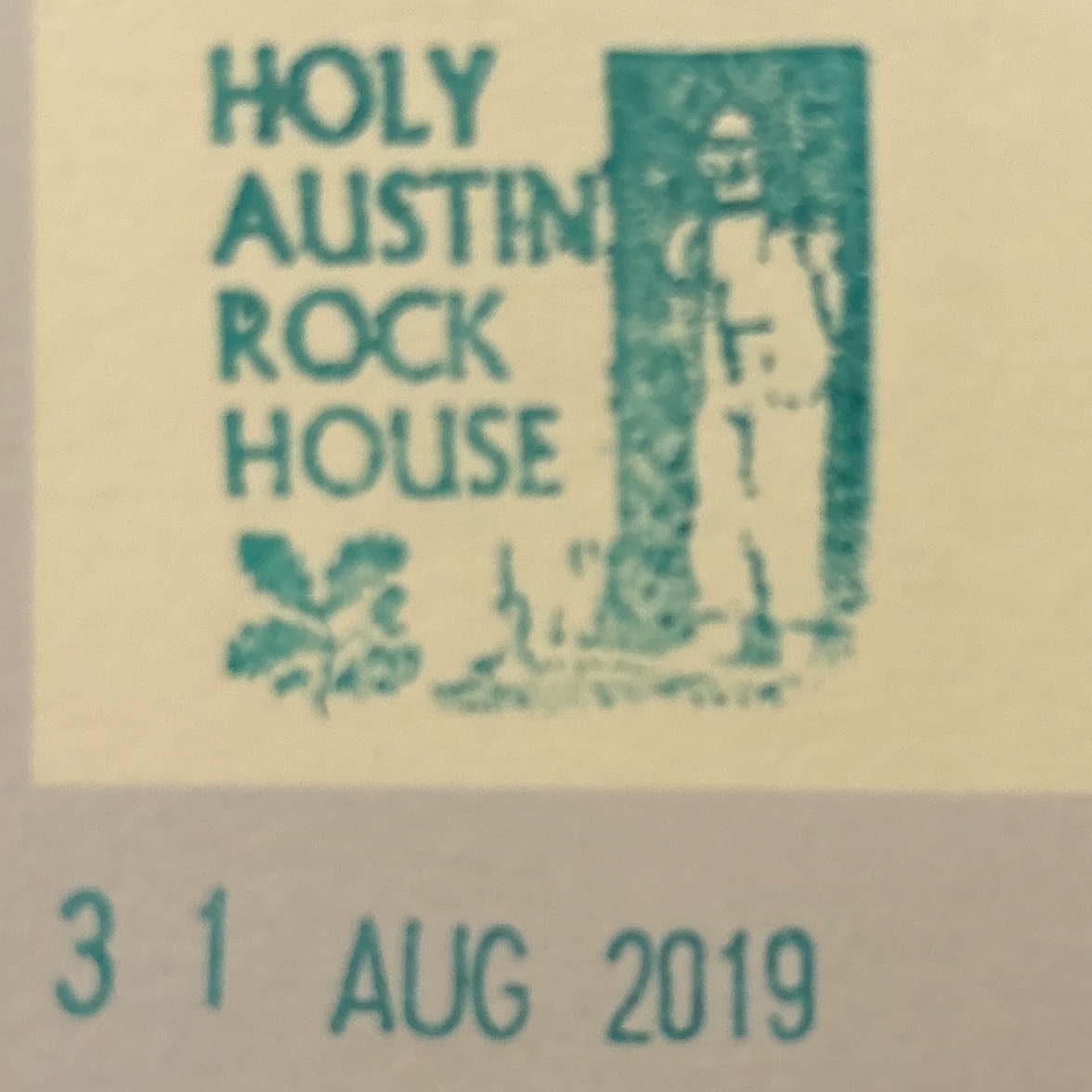 Official stamp shared by Jessica Breakell