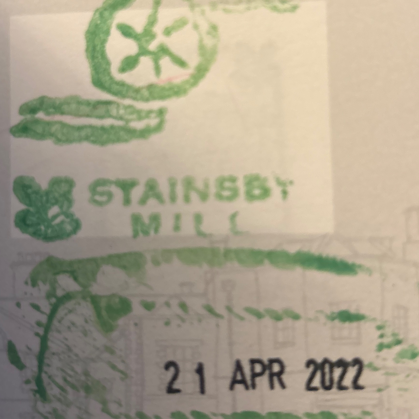 Official stamp shared by Jessica Breakell