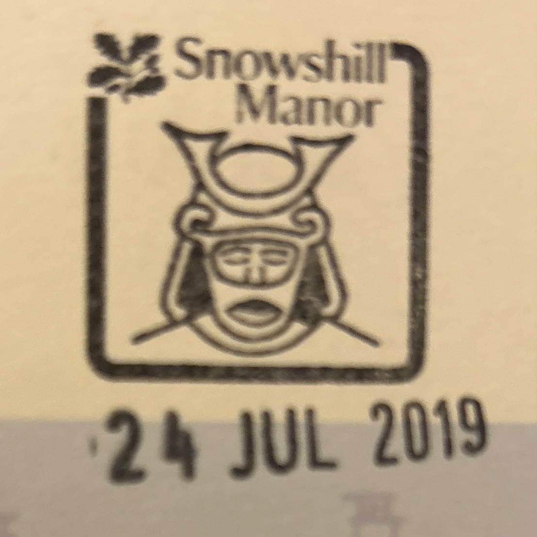 Official stamp shared by Jessica Breakell