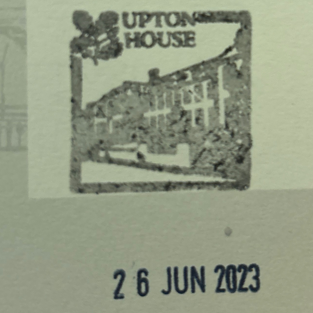 Official stamp shared by Jessica Breakell