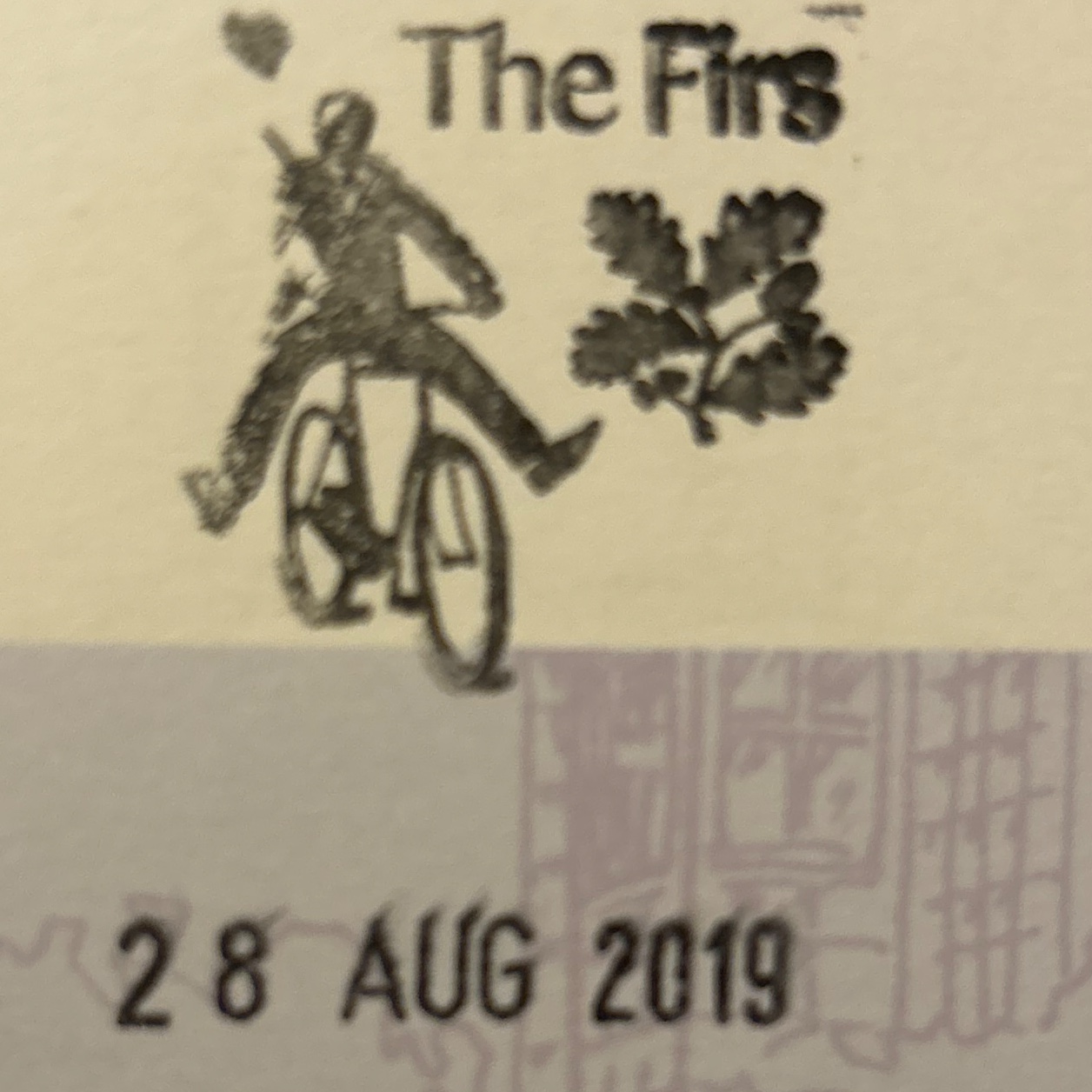 Official stamp shared by Jessica Breakell