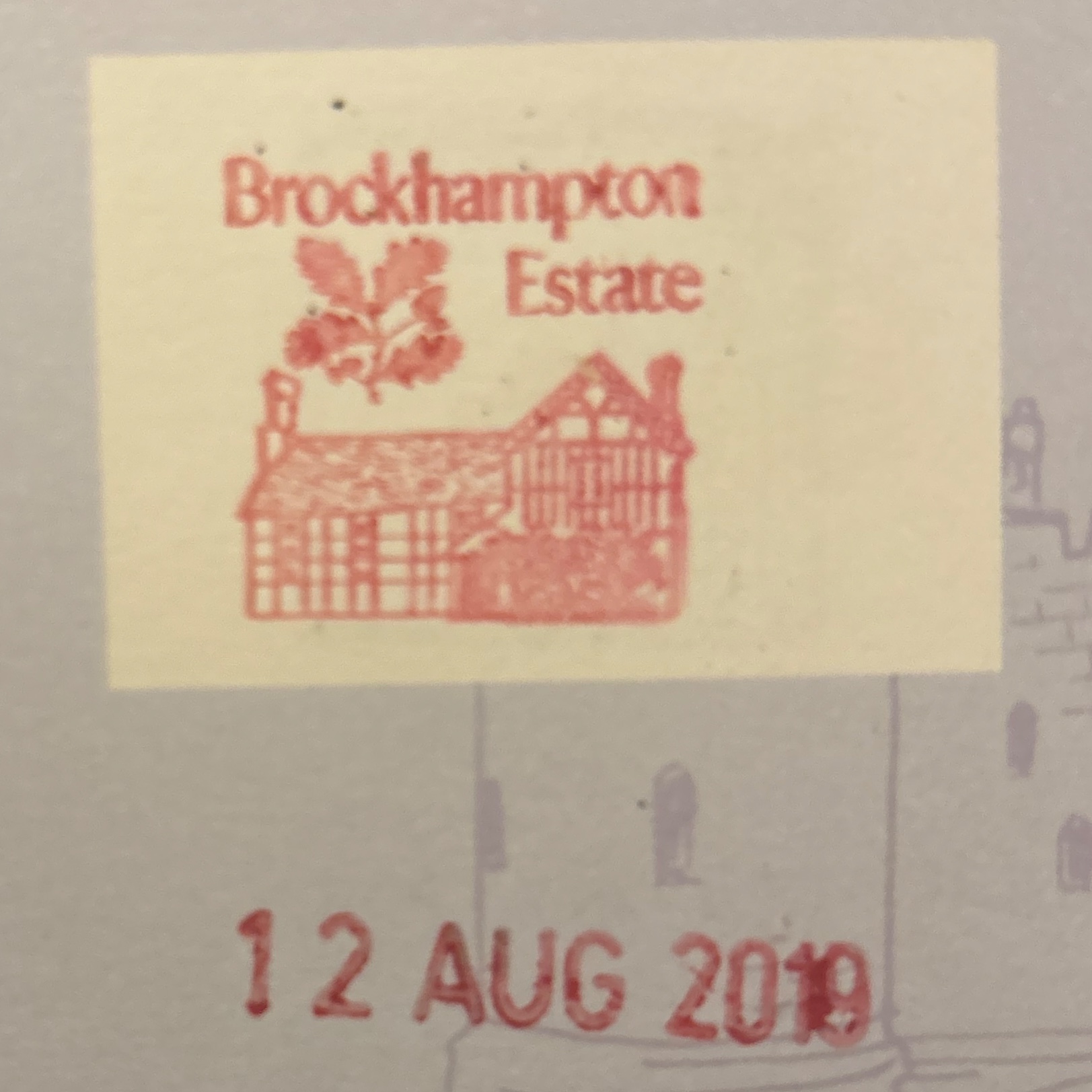 Official stamp shared by Jessica Breakell