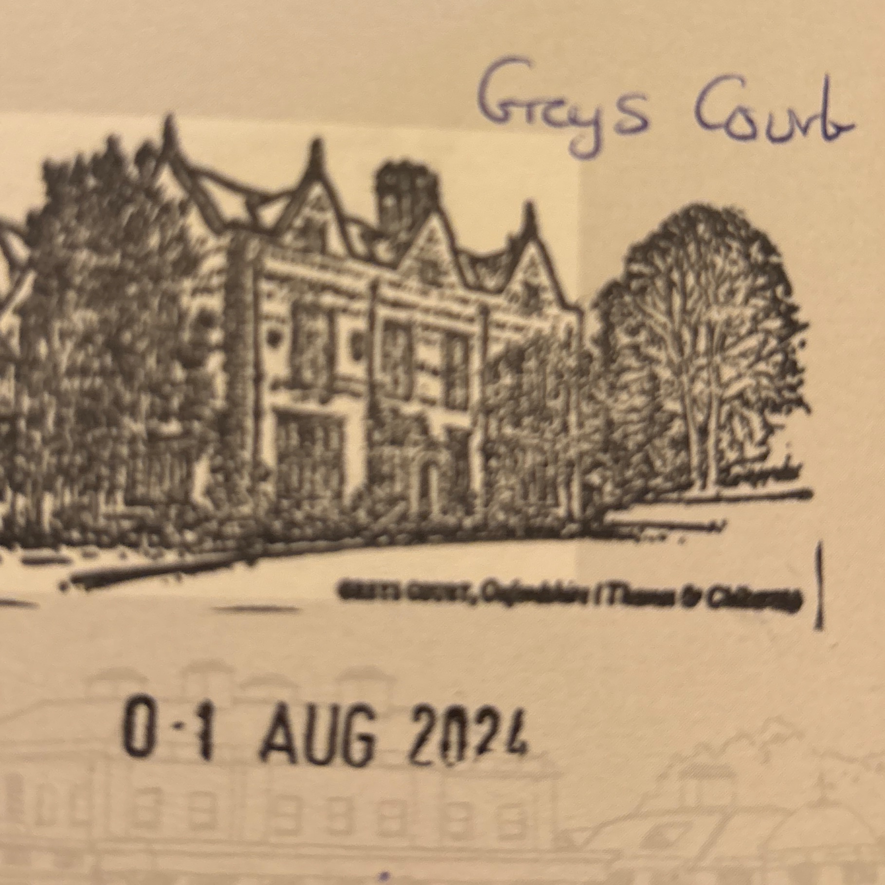 Official stamp shared by Jessica Breakell
