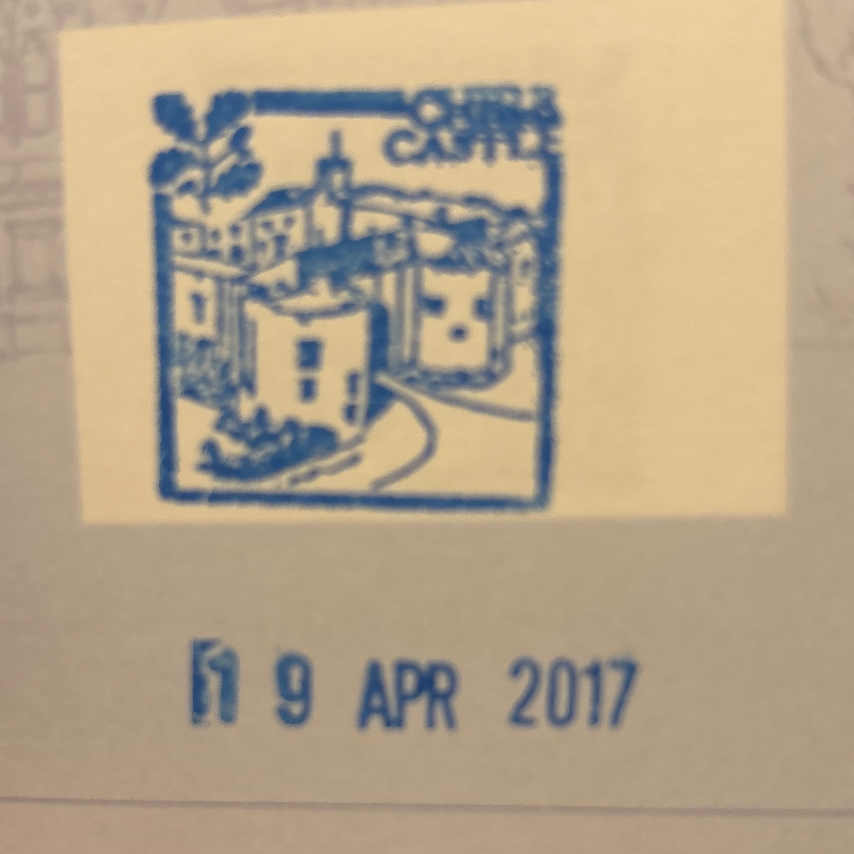 Official stamp shared by Jessica Breakell