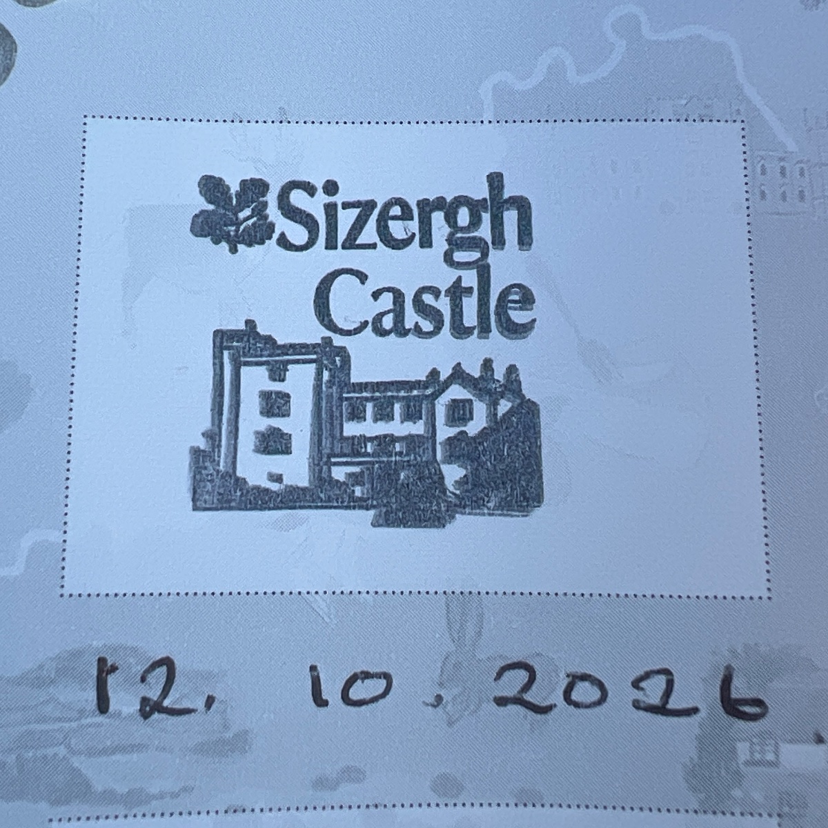 Official stamp shared by Samantha Anderson