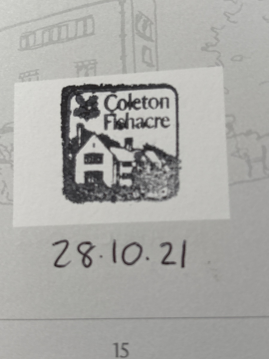 Official stamp shared by Charlotte Fox