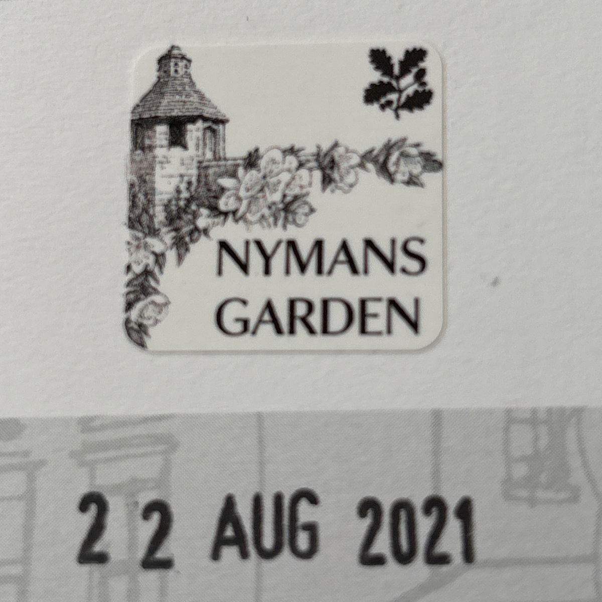 Official stamp shared by Charlotte Fox