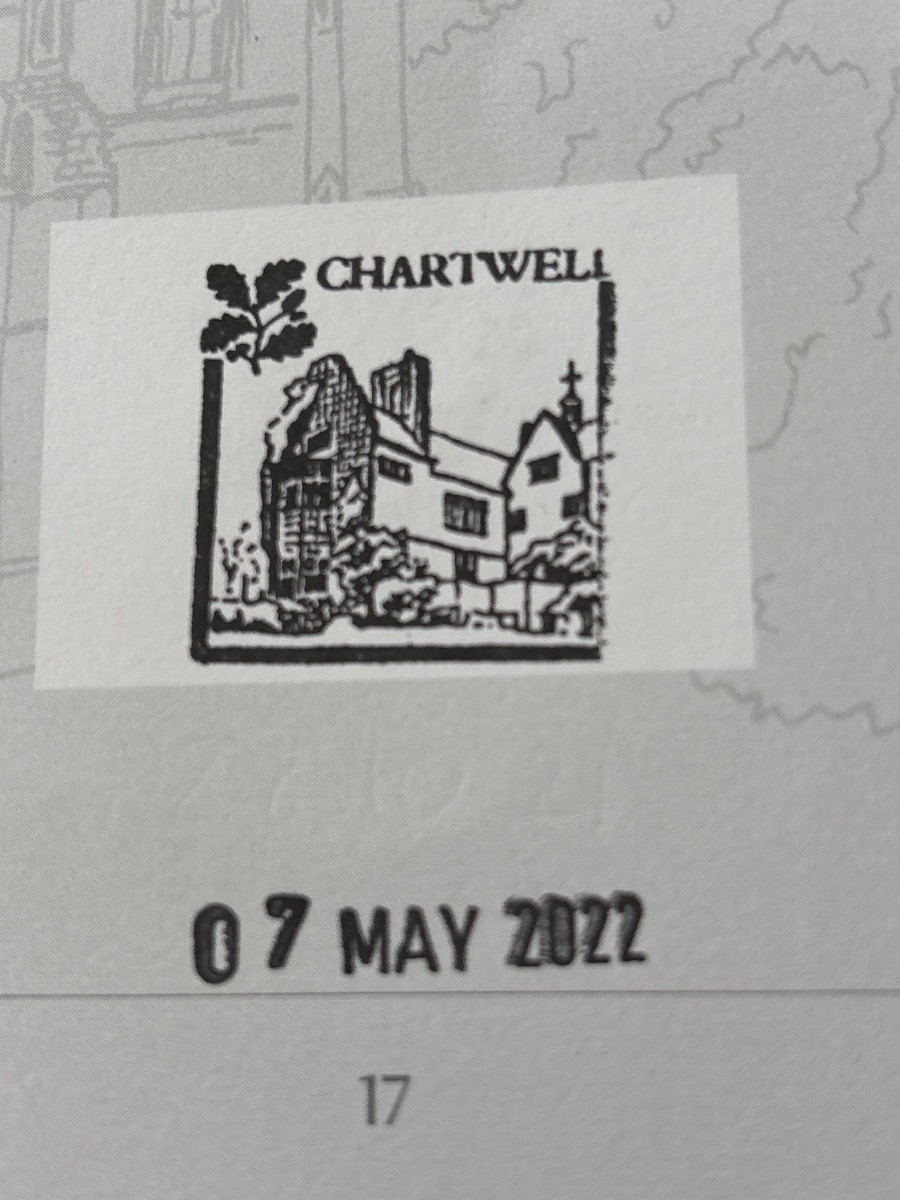 Official stamp shared by Charlotte Fox