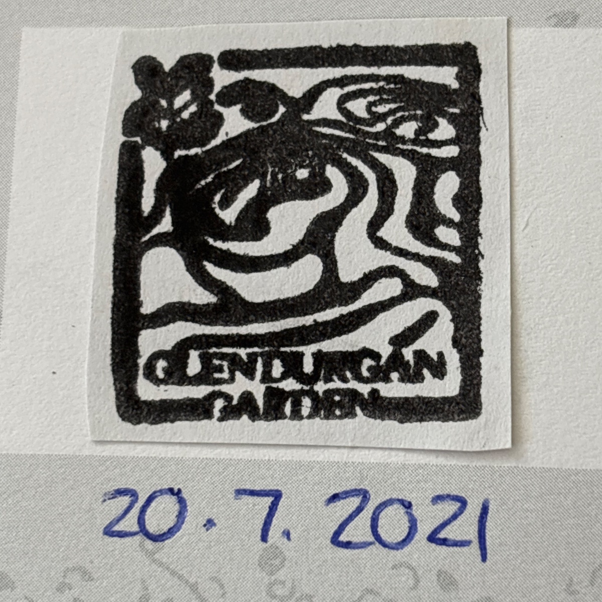 Official stamp shared by Charlotte Fox