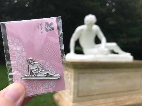 Pin badge at Fountains Abbey and Studley Royal