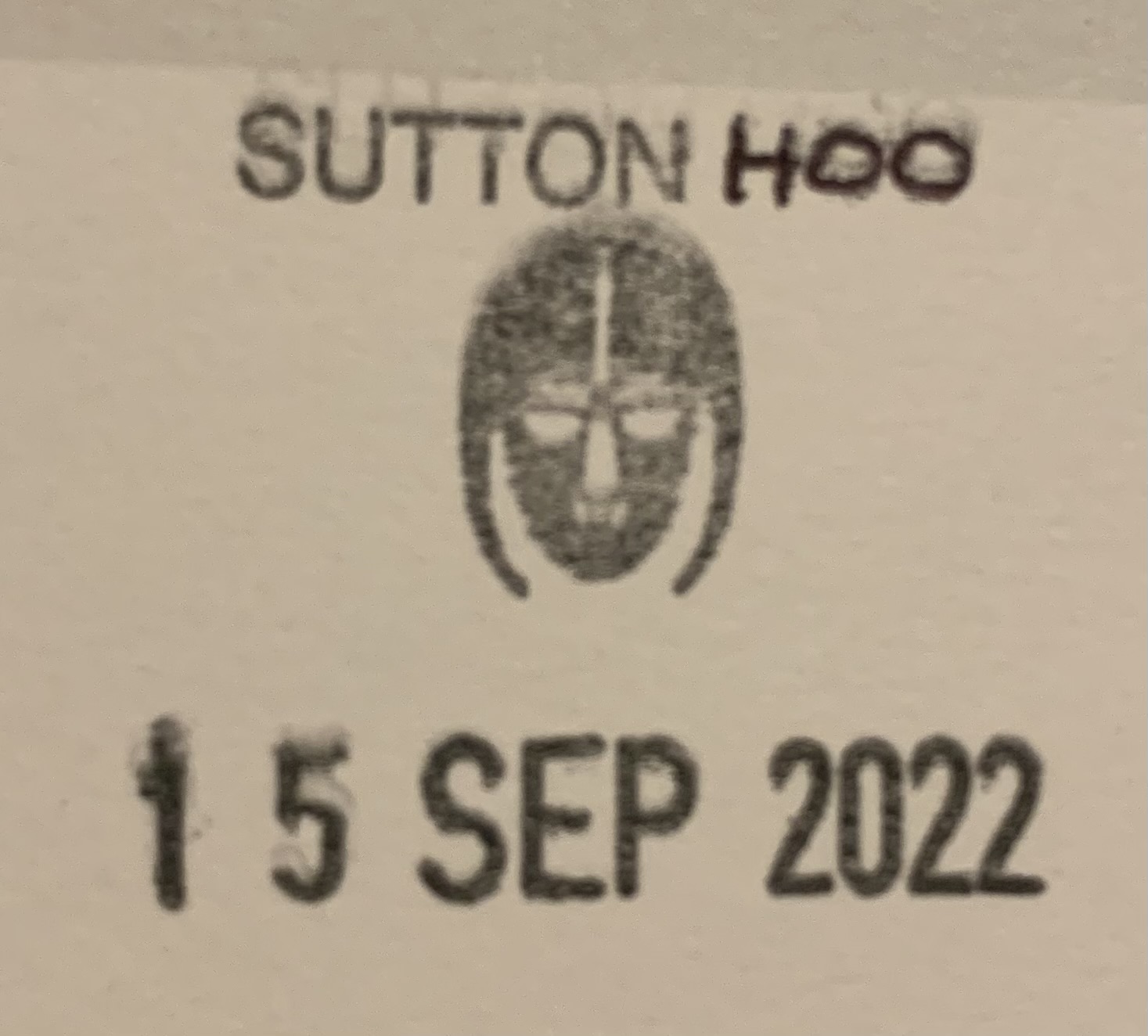 Official stamp shared by Hannah Carnley