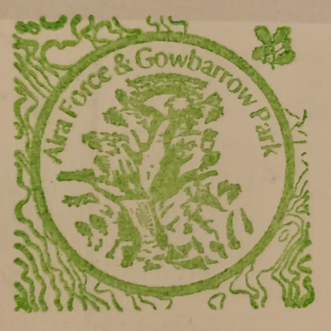 Official stamp shared by Hannah Carnley