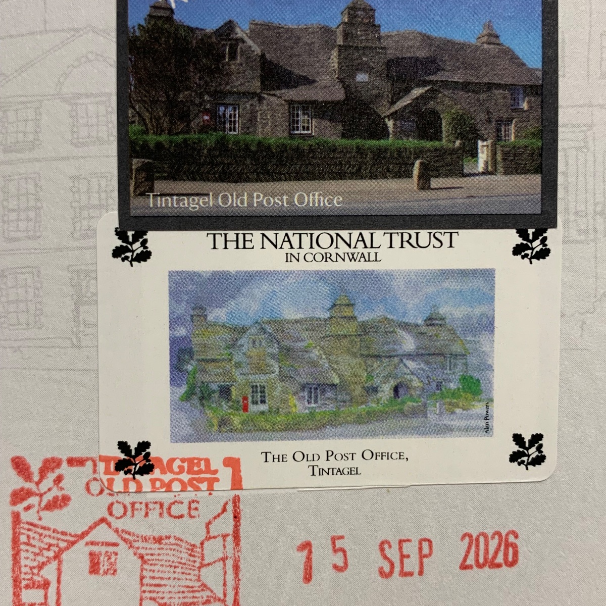 Official stamp shared by Hannah Carnley