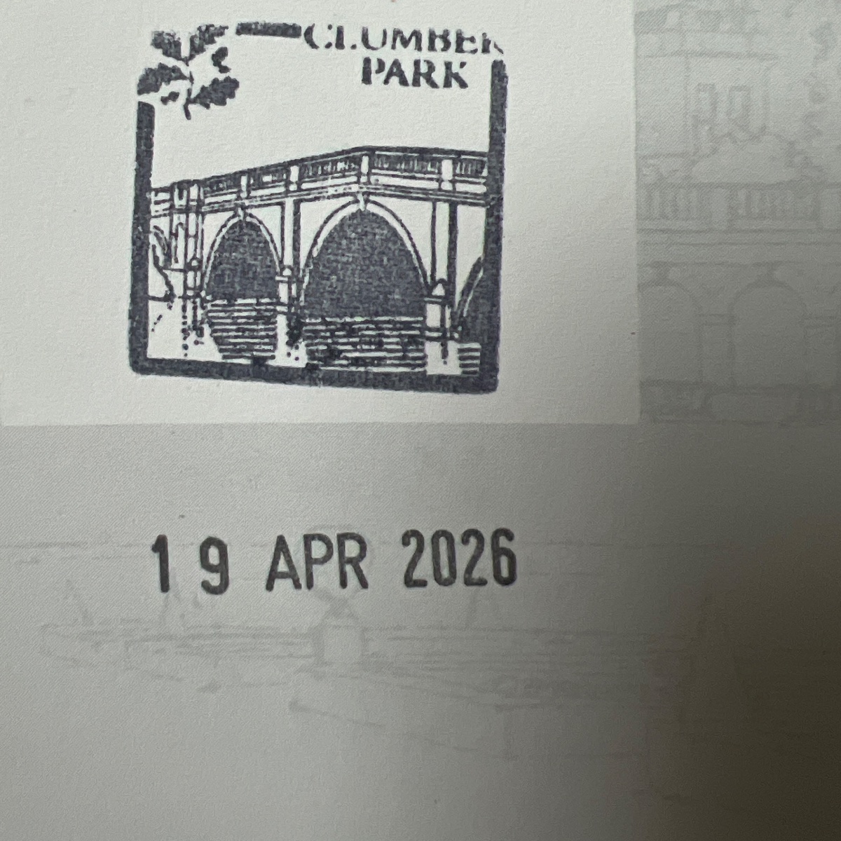 Official stamp shared by Hannah Wheatcroft