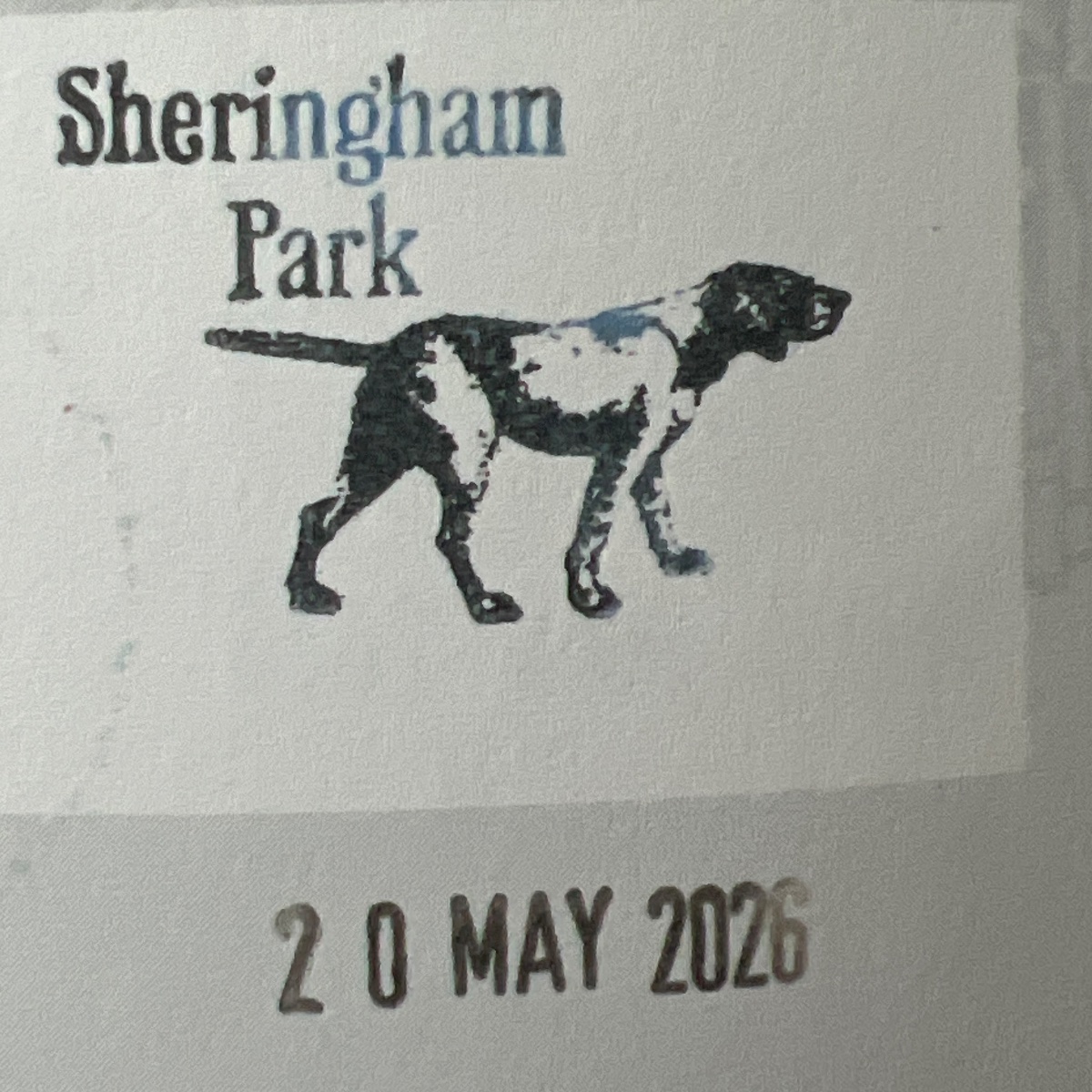 Official stamp shared by Hannah Wheatcroft
