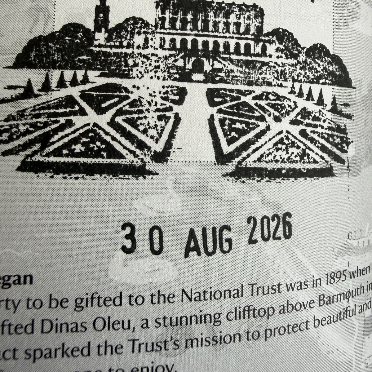 Official stamp shared by Fiona Hewer