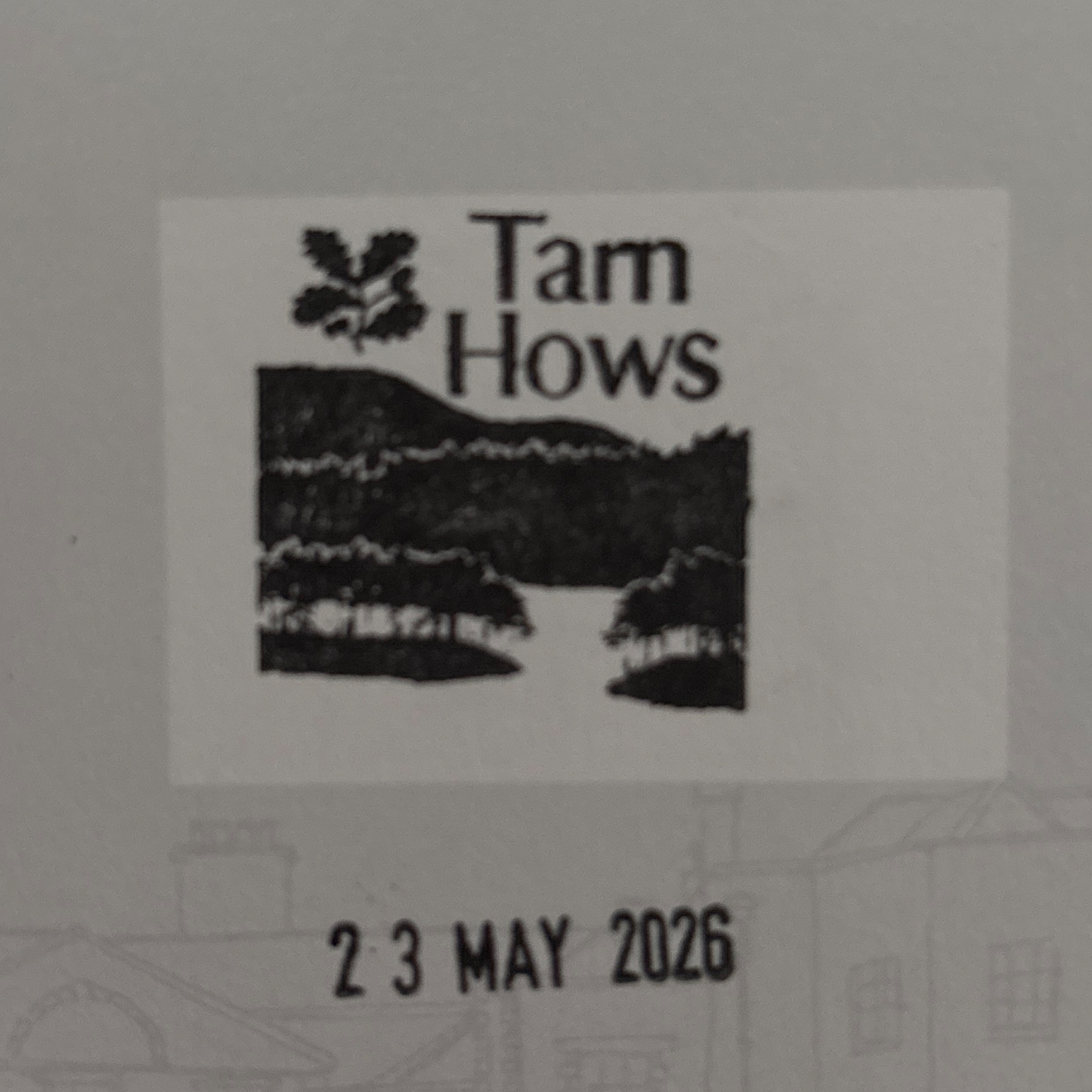 Official stamp shared by Sophie Clarke