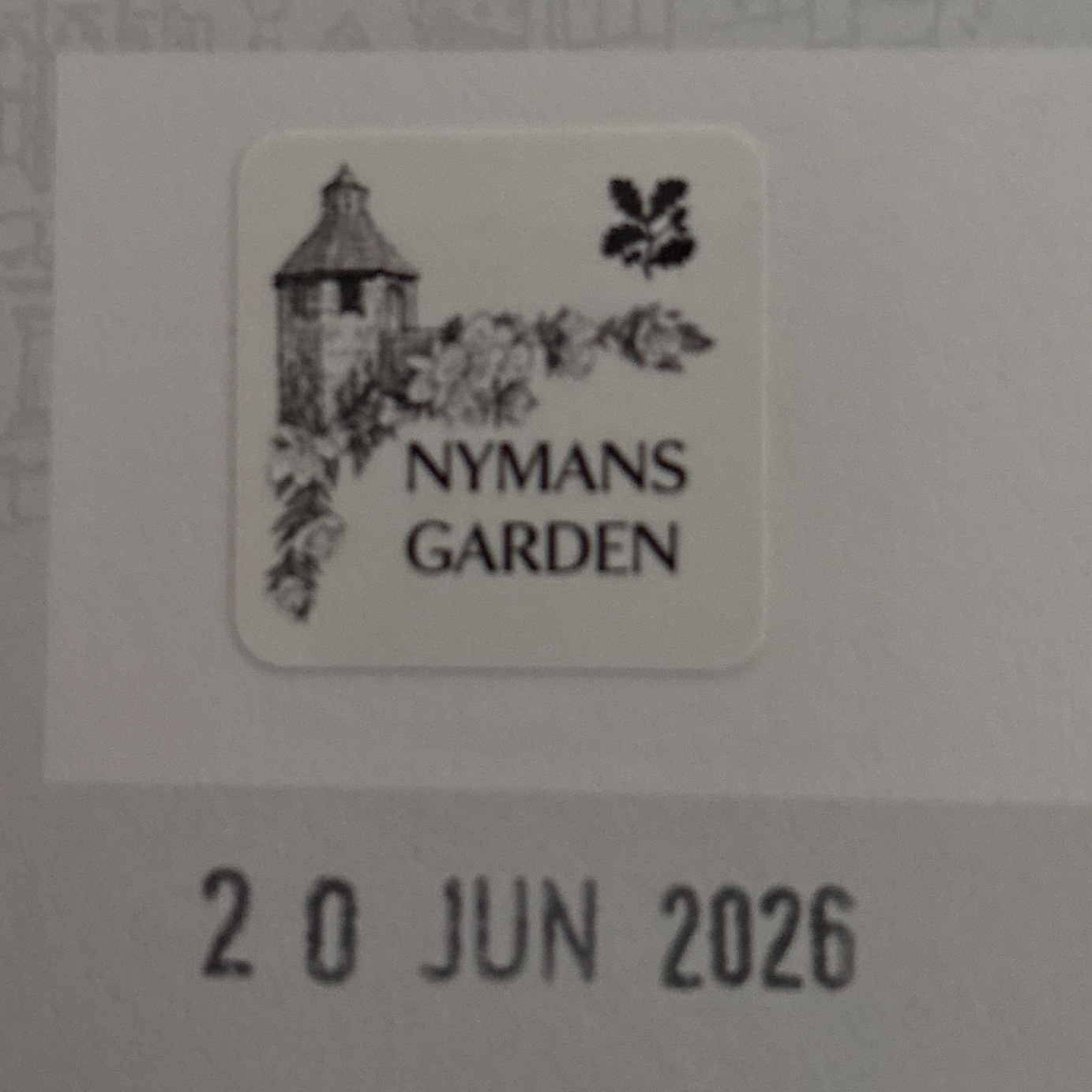 Official stamp shared by Sophie Clarke