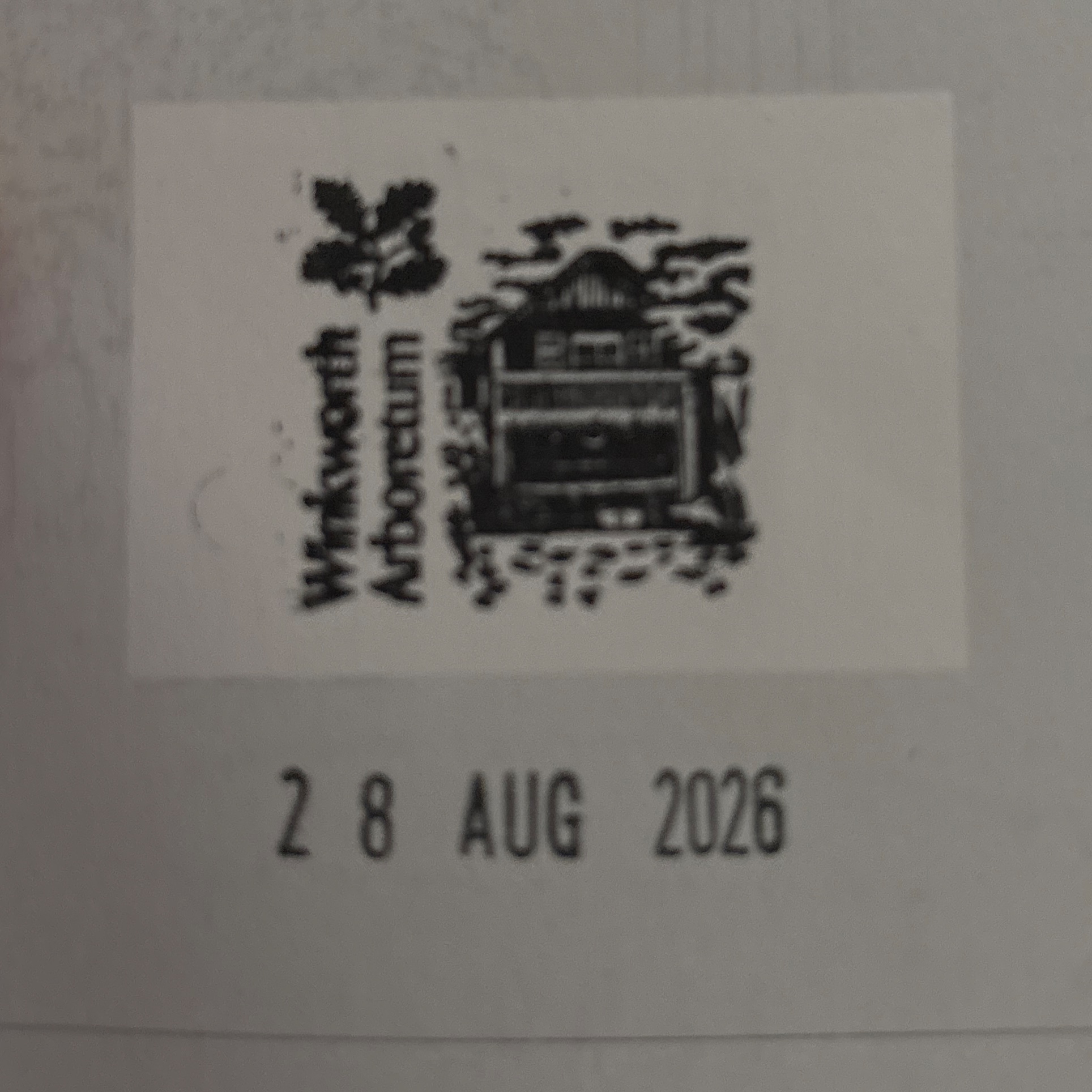 Official stamp shared by Sophie Clarke