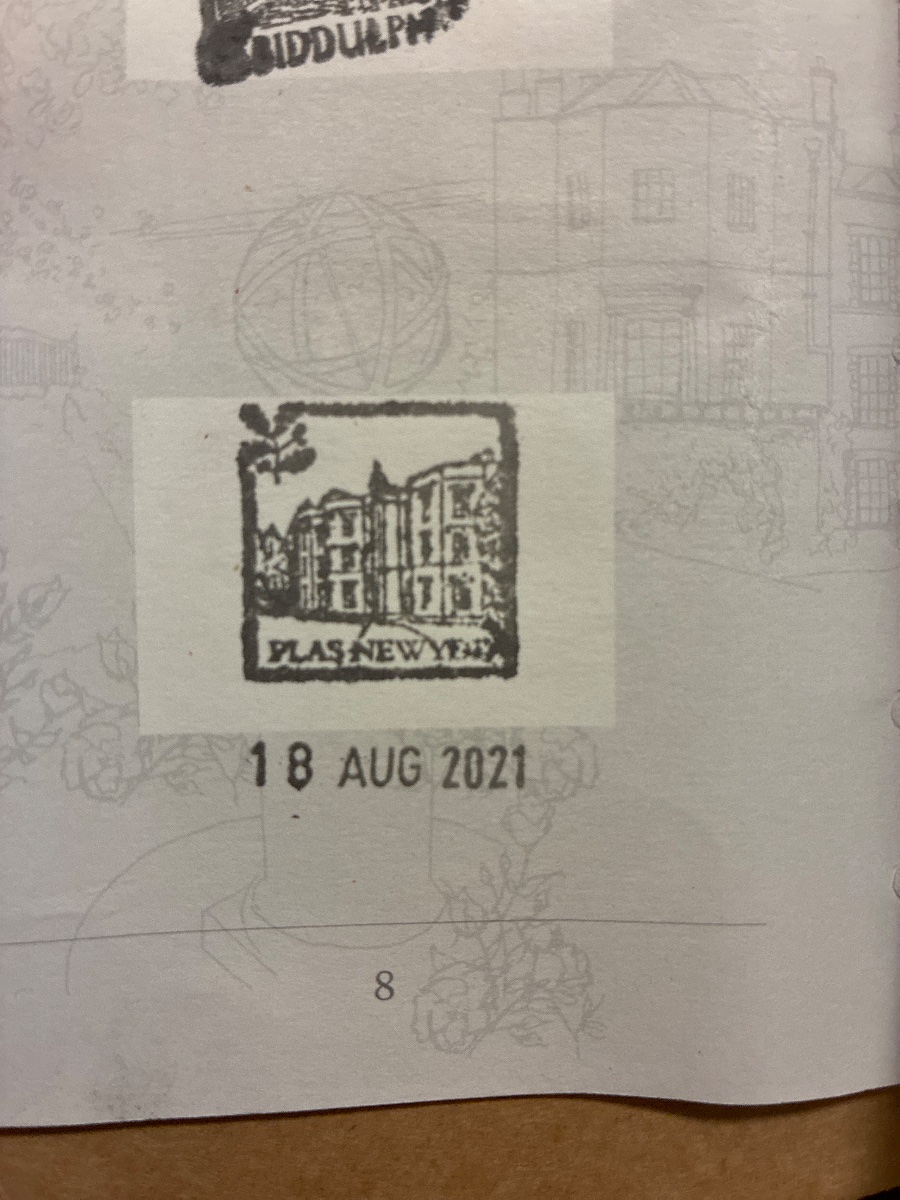Official stamp shared by Grace Reedy