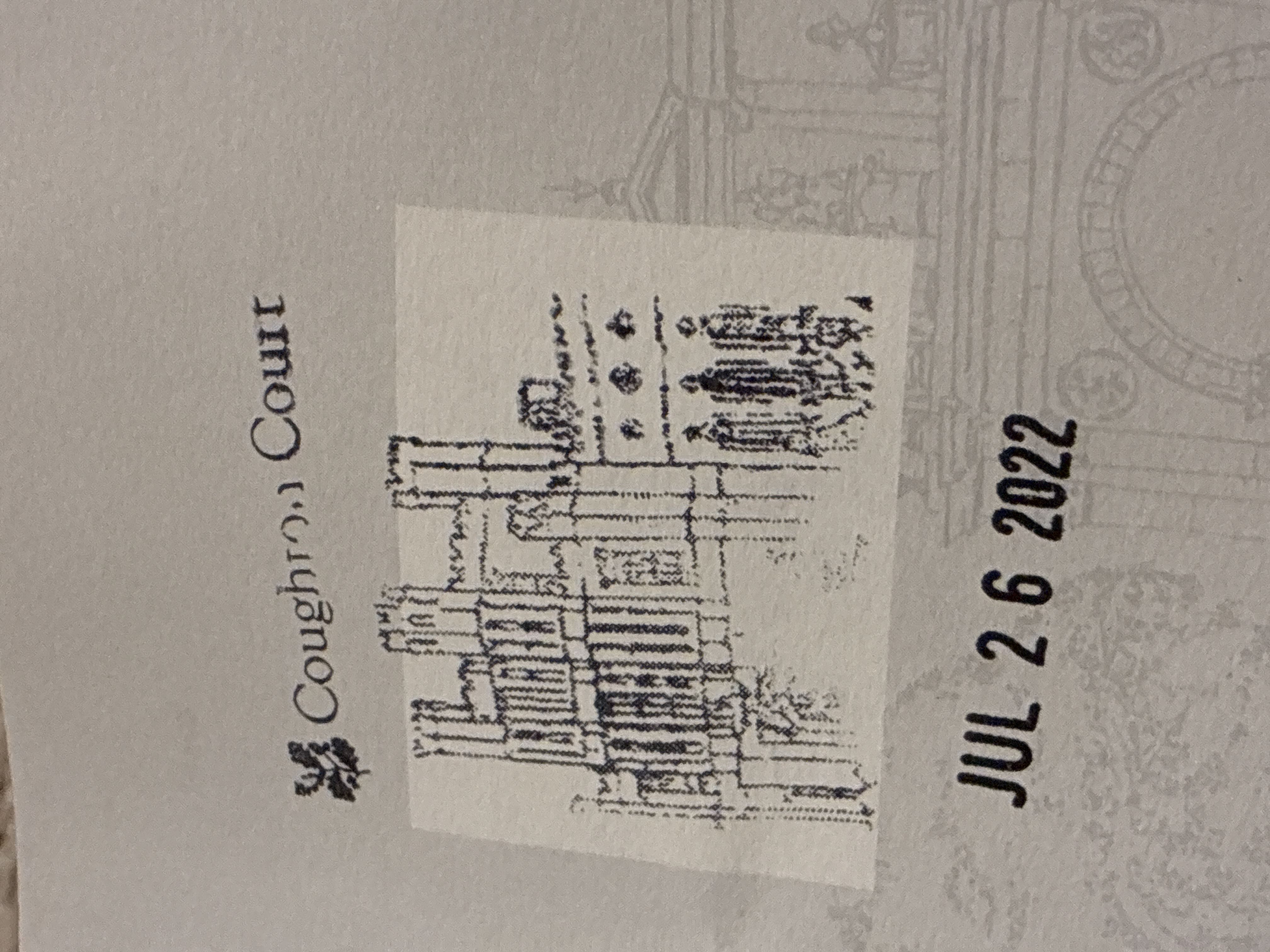 Official stamp shared by Grace Reedy