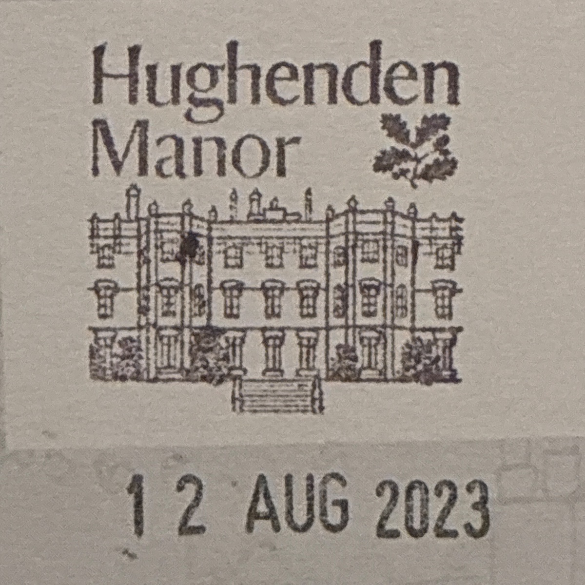 Official stamp shared by Grace Reedy