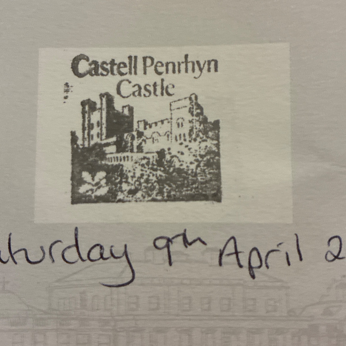 Official stamp shared by Grace Reedy