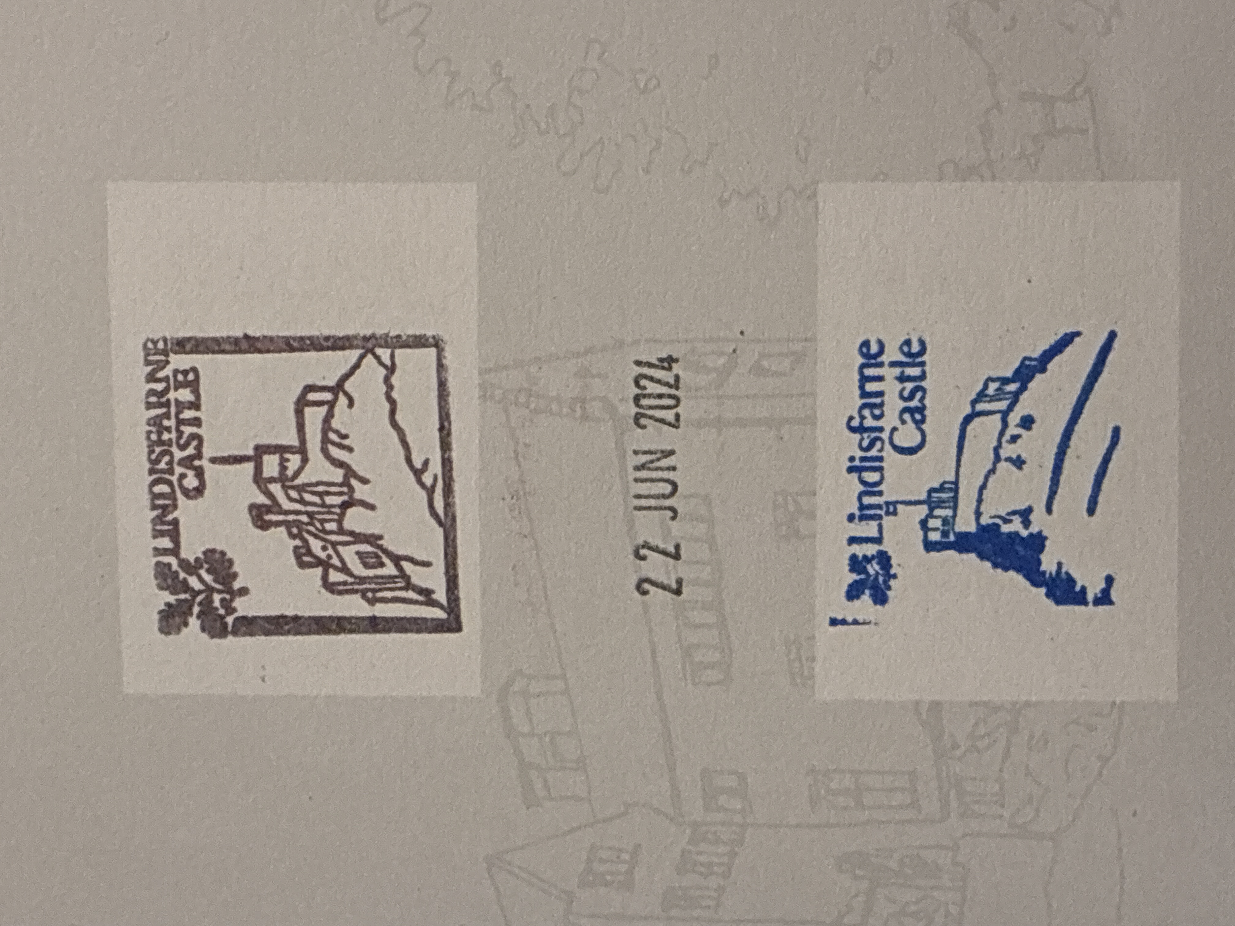 Official stamp shared by Grace Reedy