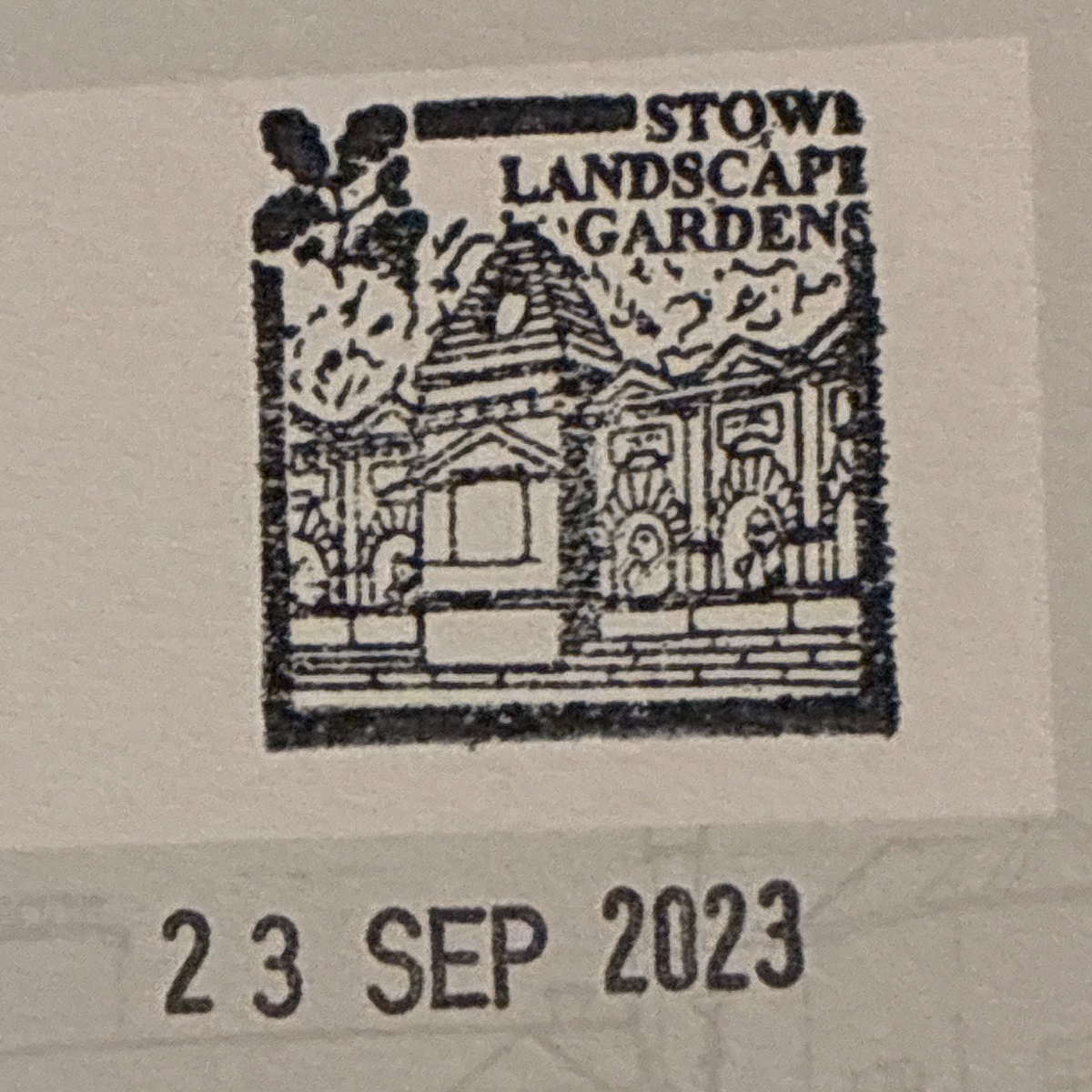 Official stamp shared by Grace Reedy