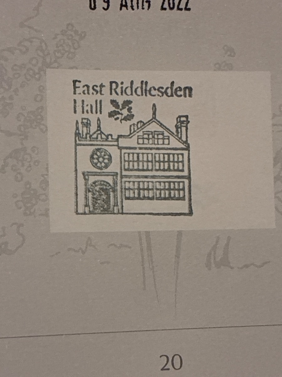 Official stamp shared by Grace Reedy
