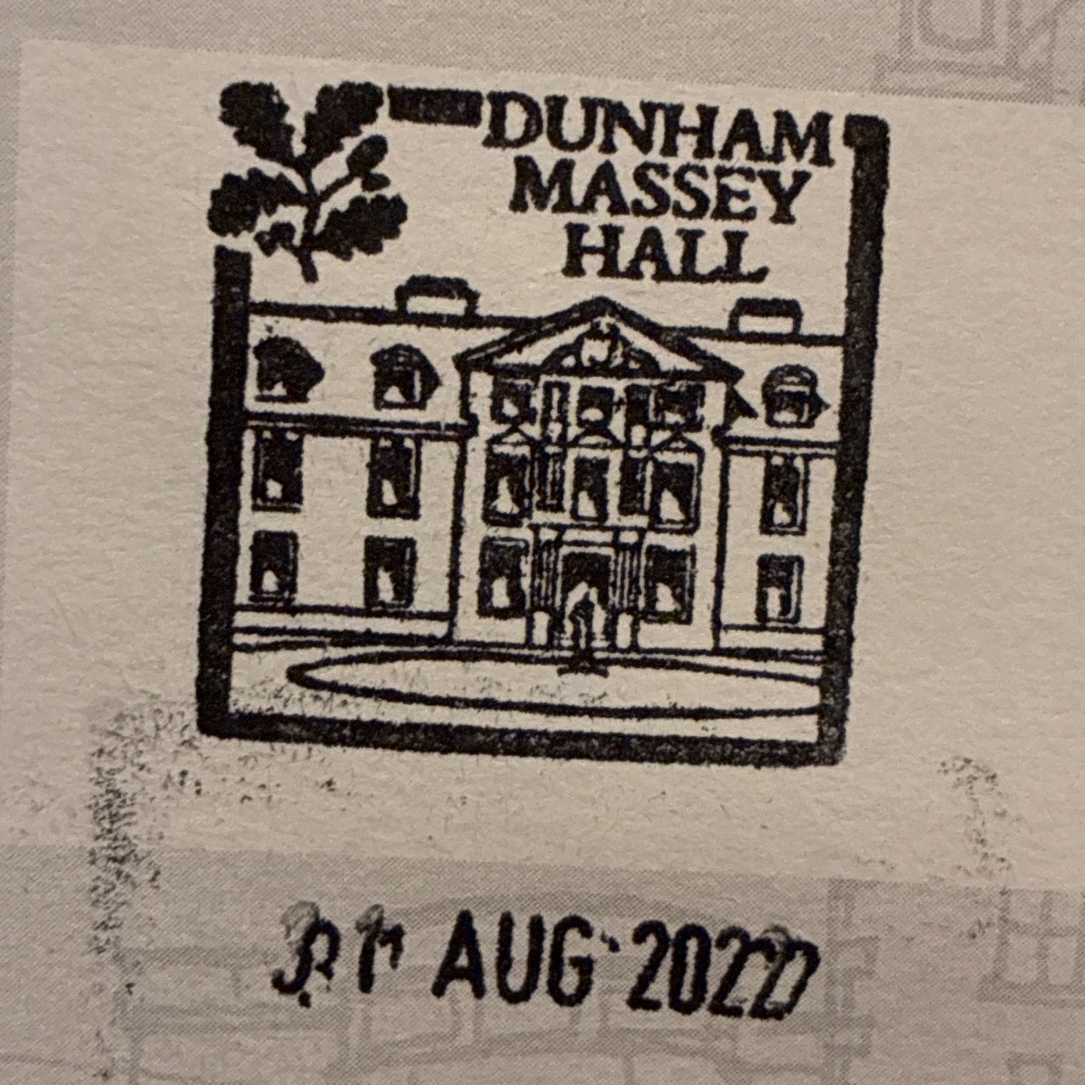 Official stamp shared by Grace Reedy
