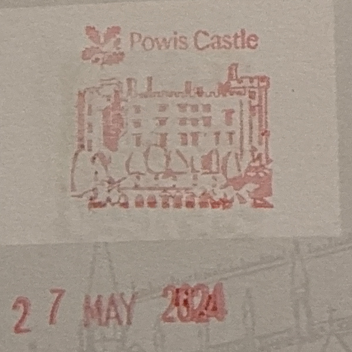 Official stamp shared by Grace Reedy