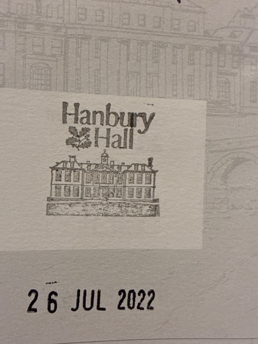 Official stamp shared by Grace Reedy