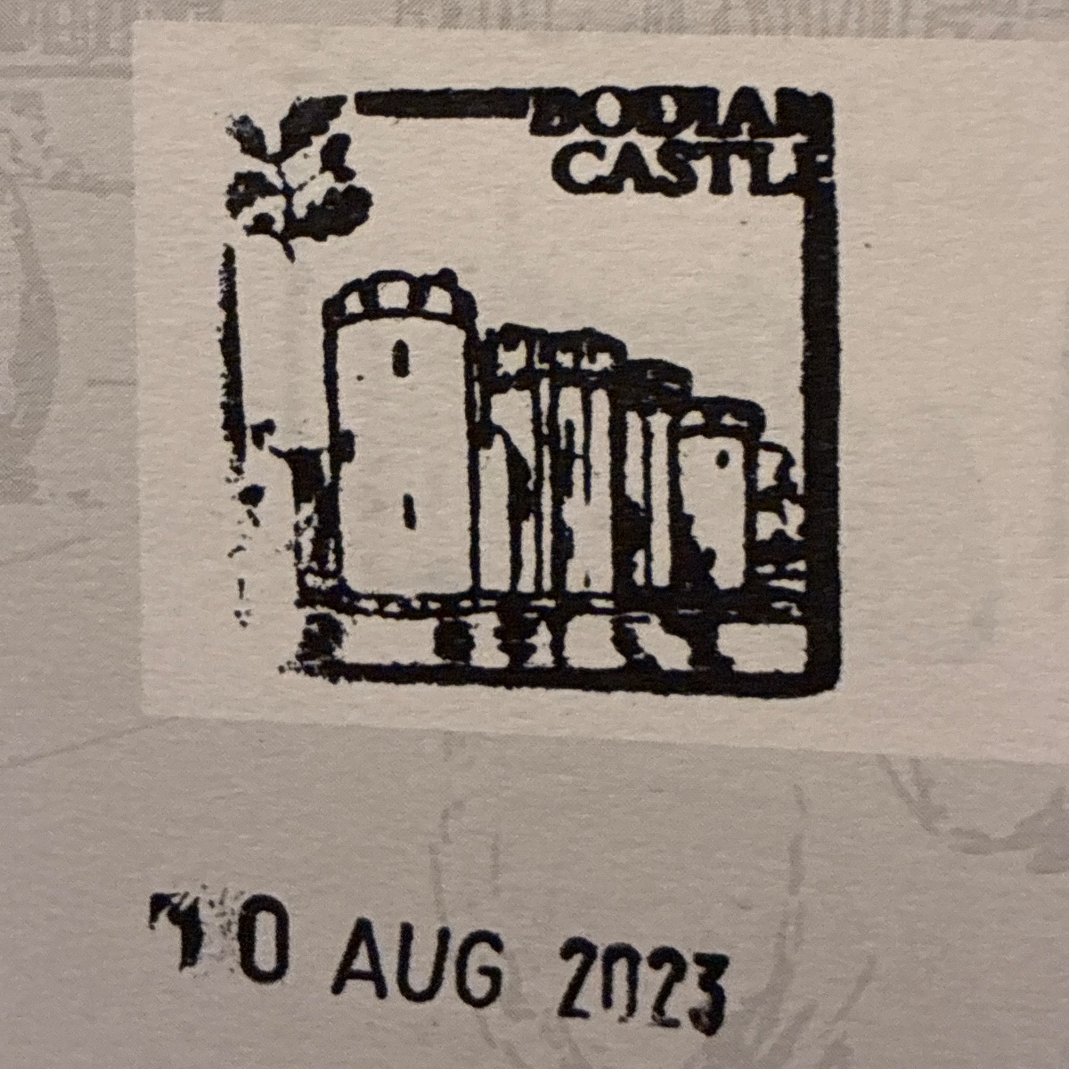 Official stamp shared by Grace Reedy
