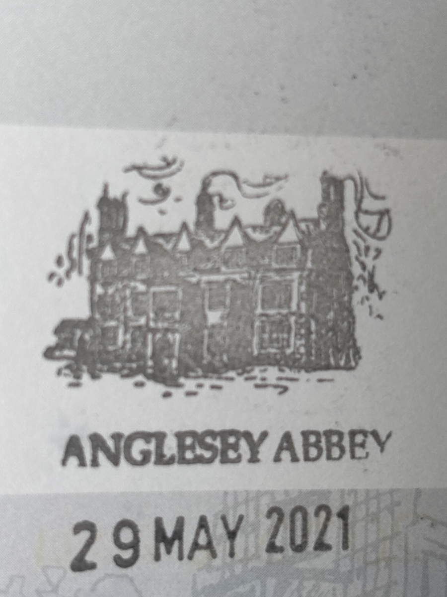 The stamp at Anglesey Abbey