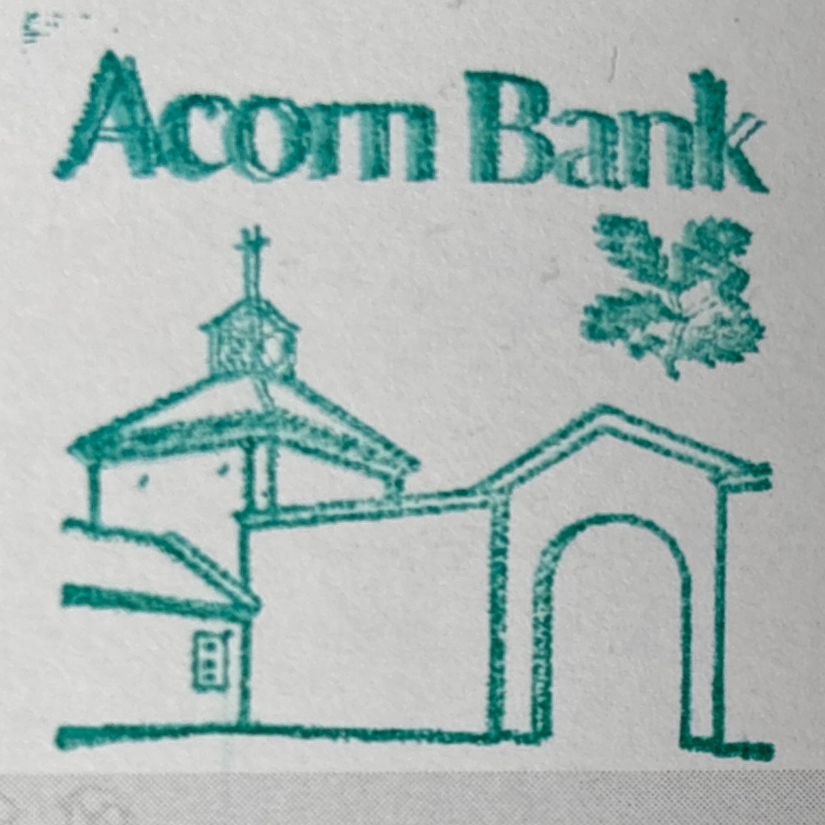 The stamp at Acorn Bank