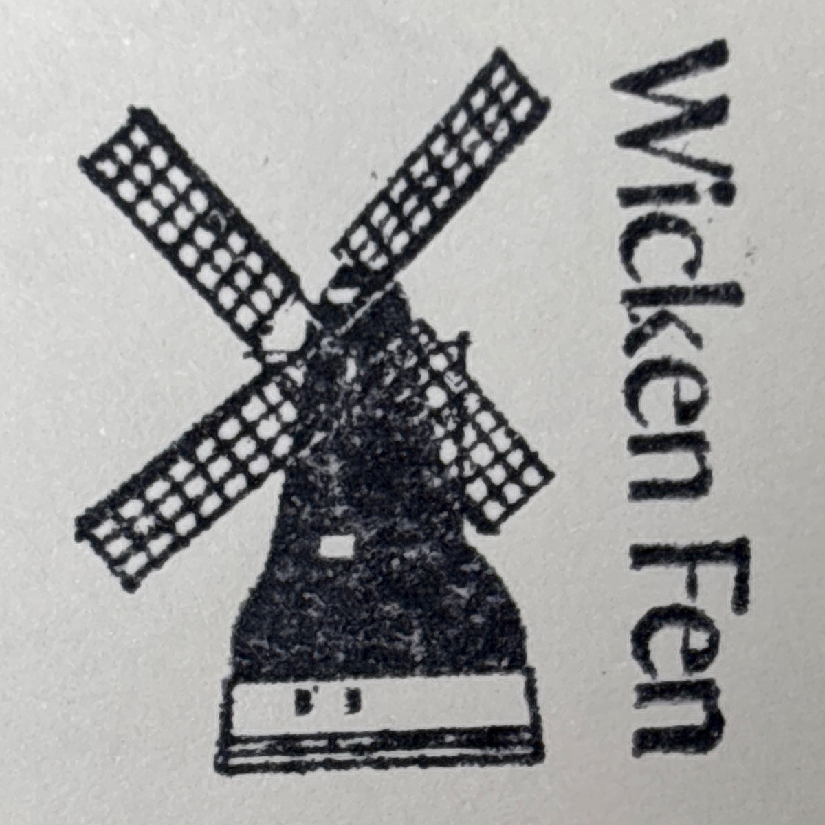 The stamp at Wicken Fen