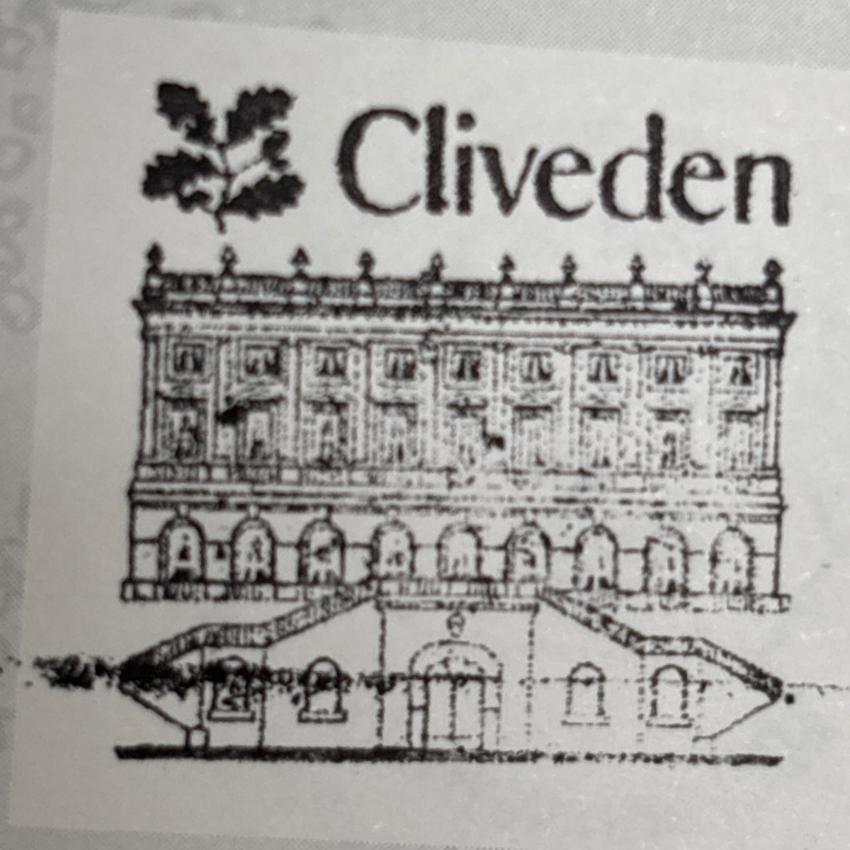 The stamp at Cliveden